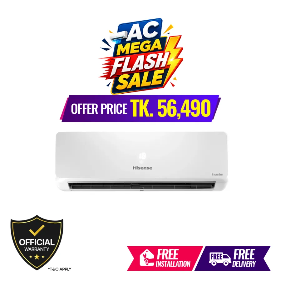 Hisense 1.5 Ton Full DC Inverter AC (AS-18TW4RMATD01BU)
