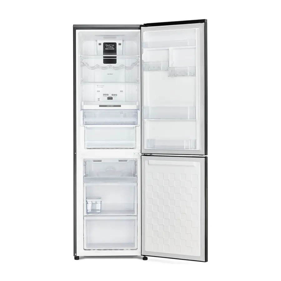 Hitachi 366 Liters Stylish Bottom No Frost Freezer (RBG410P6PBX-TH-GBK)