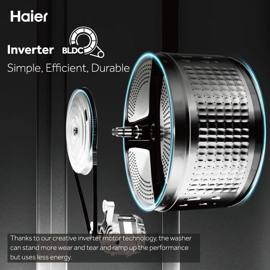 Haier 8kg Inverter Front Load Washing Machine (HW80-BP12929A)