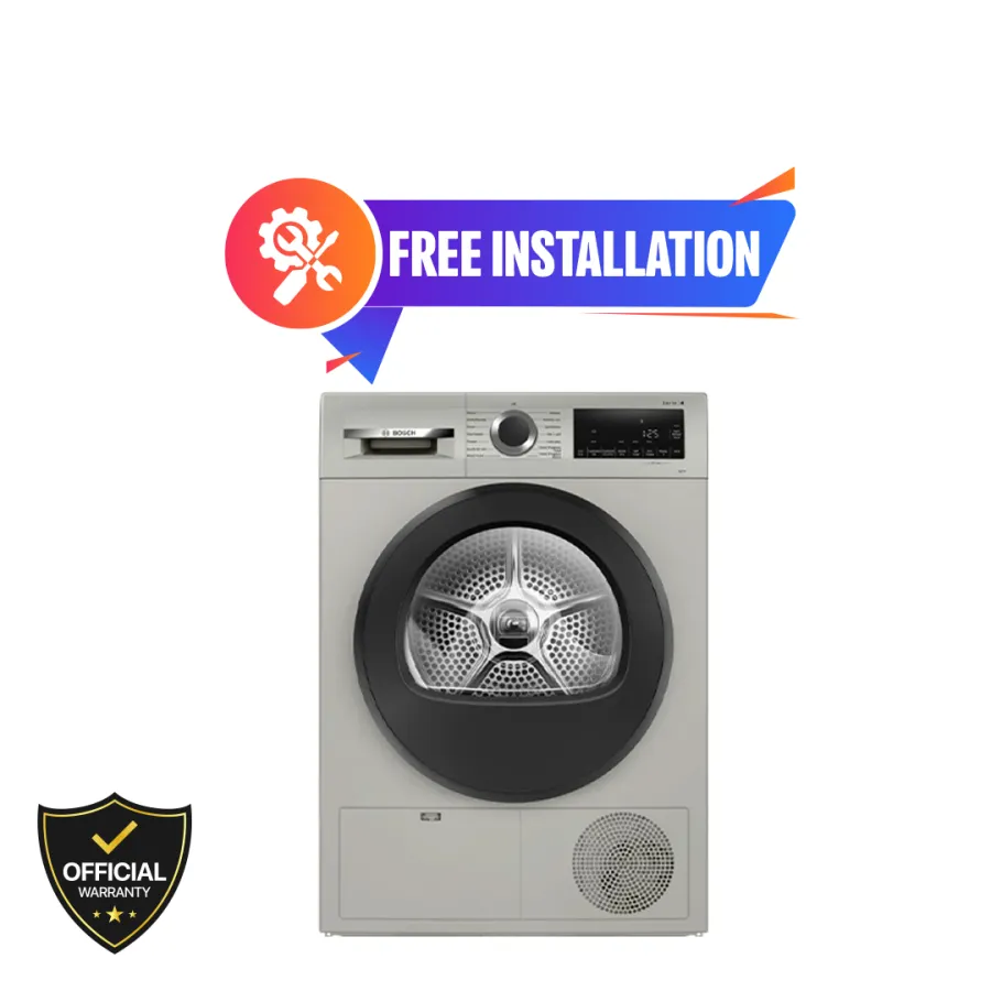 Bosch 9 kg Fully Automatic Front load Condenser Tumble Dryer Washing Machine (WQG24108IN)