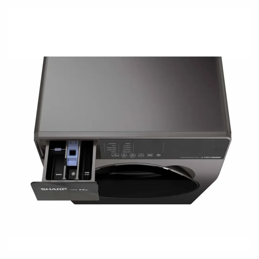Sharp 8.5kg Full Auto Front Loading Washing Machine (ES-FW85SG)