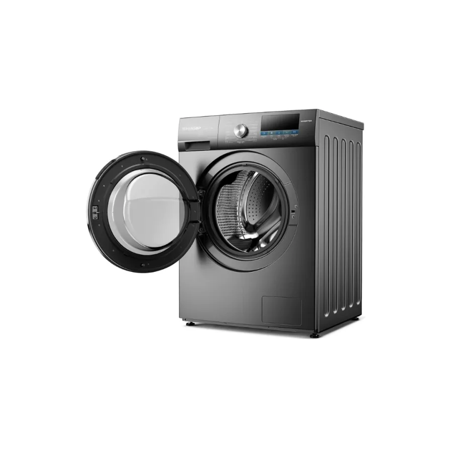 Sharp 8kg Front Loading Inverter Washing Machine (ES-FEI812DLZ-S)