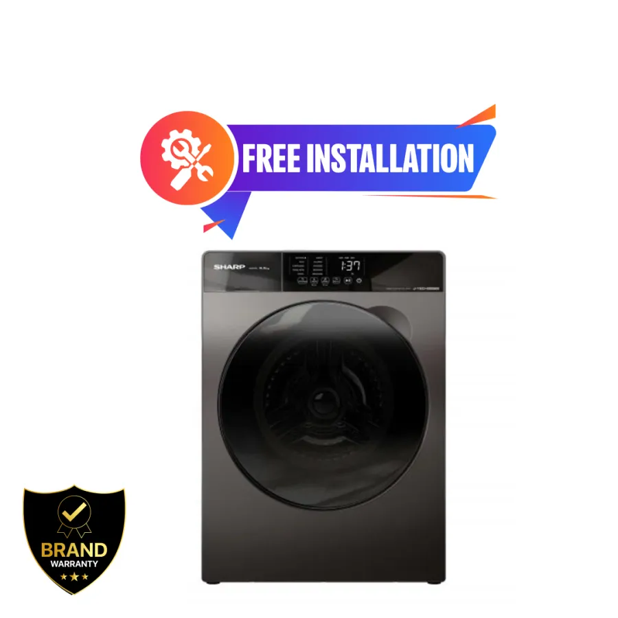 Sharp 12.5kg Front Loading Washing Machine (ES-FW125SG)