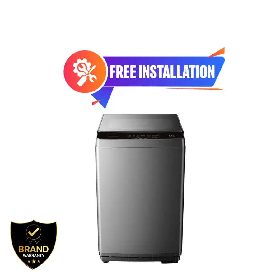 Sharp 10Kg Top Loading Washing Machine (ES-MS105CZ-I)