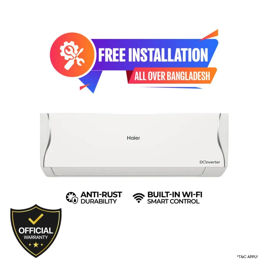 Haier 1.6 Ton Antirustcool Inverter Pro AC (HSU-19AntirustCool (INV)(Pro))