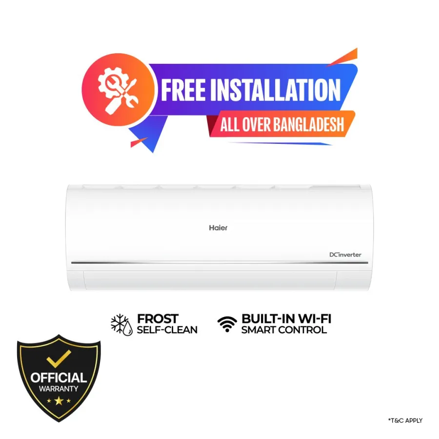 Haier 1.6 Ton UVCool Pro DC Inverter AC [HSU-19UVCool(INV)(Pro)]