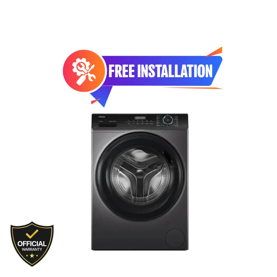 Haier 8kg Front Loading Washing Machine (HW80-BP12929S6)