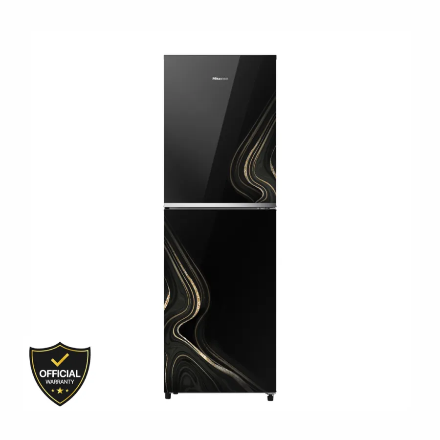 Hisense 277 Liters TMF Glass Door Refrigerator Golden Sunlight (RTDG276NAGS/BD3)