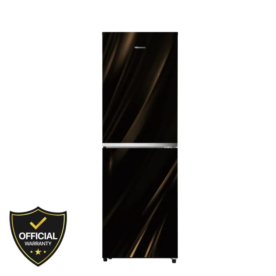 Hisense 277 Liters TMF Glass Door Refrigerator (RTDG276NARG/BD3)