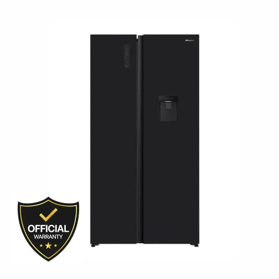 Hisense 580 Liters Side by Side Refrigerator (RS3G558NMB/BD3)