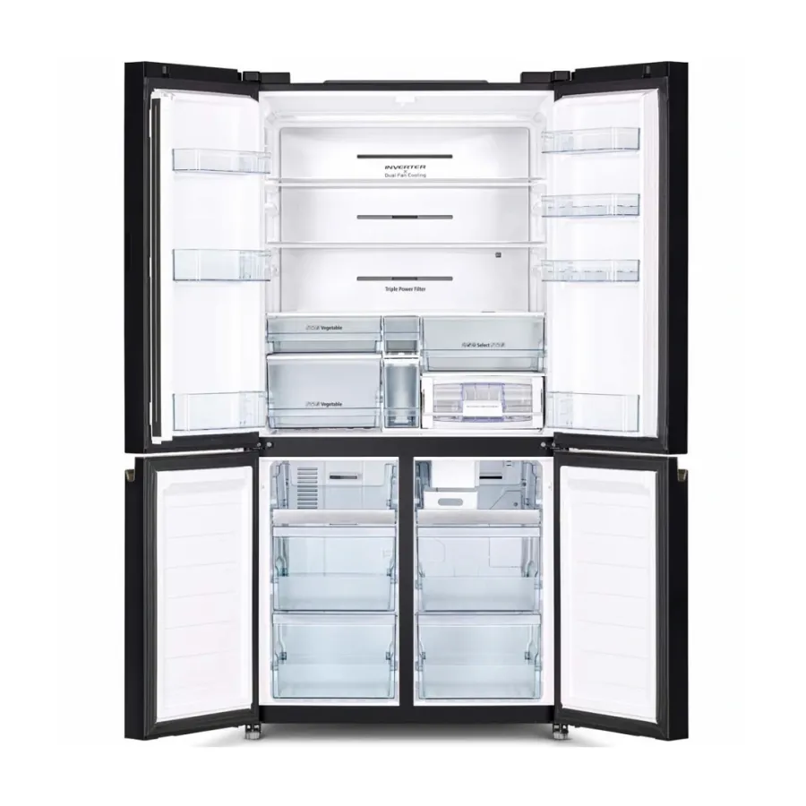 Hitachi 638 Liters French Door Refrigerator (R-WB640V0PB-KD-GBK)