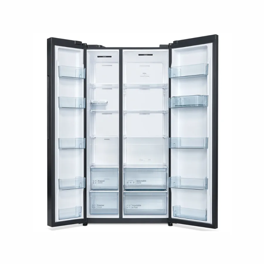 Hitachi 656 Liters Side By Side No Frost Refrigerator (HRSN9713ESGBKKH)