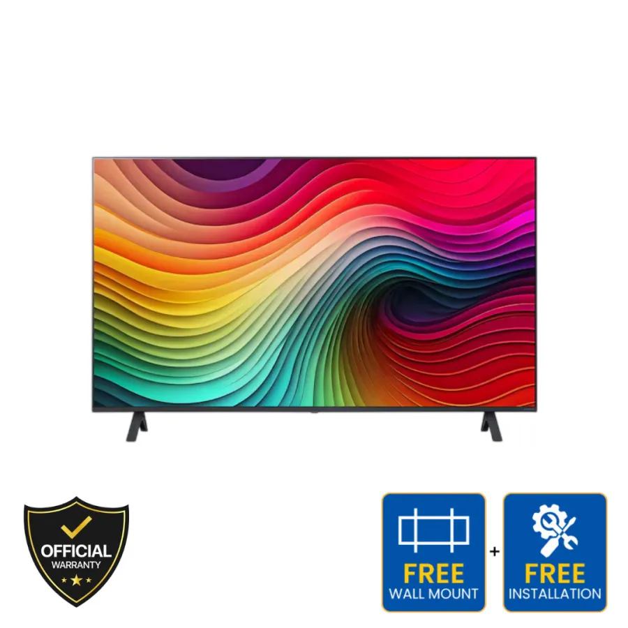 LG 55 Inch NanoCell 4K UHD Smart LED TV (55NANO81TSA)