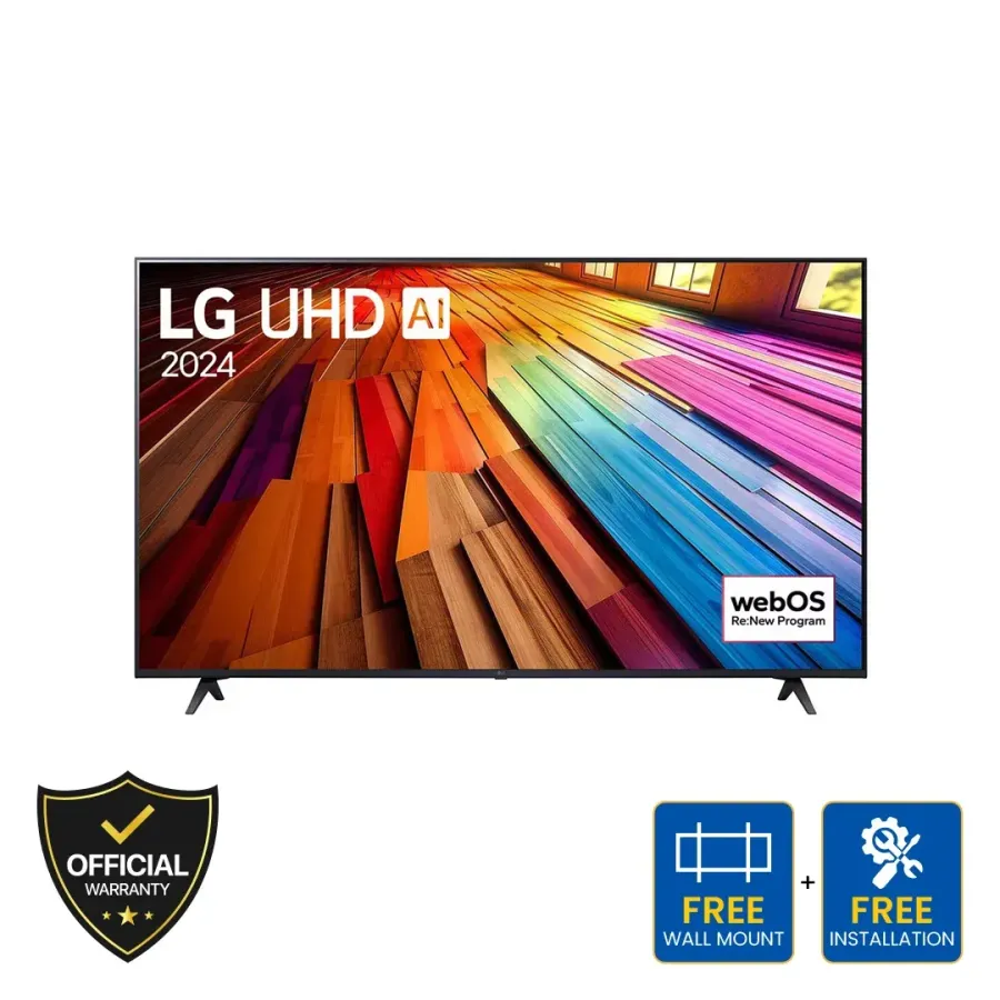 LG 65 Inch AI 4K UHD Smart TV (65UT8050PSB)