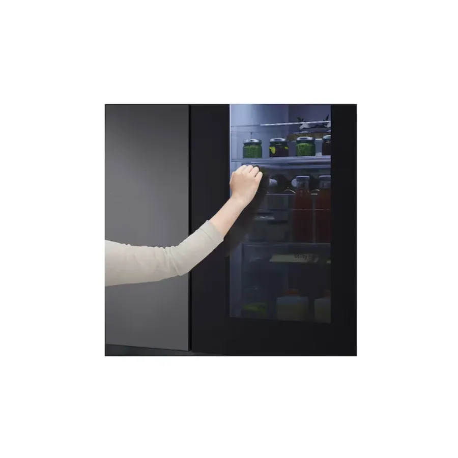 LG 694 Liter Side by Side Instaview Refrigerator (2B257BMCX-VS6-KNOCK)