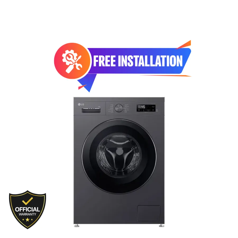 LG 9KG Inverter Front Loading Washing Machine (FB1209S6M)