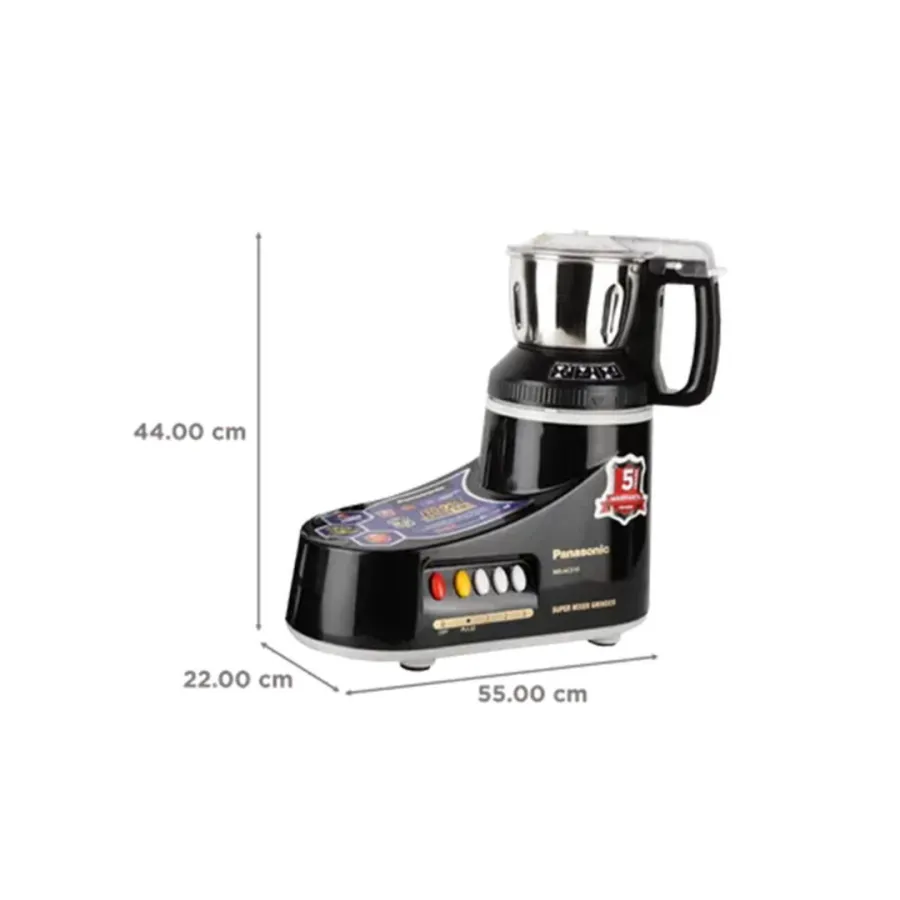 Panasonic 1000W 4-Jar Mixer Grinder (MX-AC460)