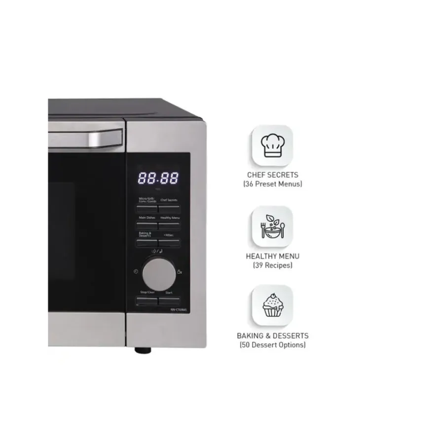 Panasonic 23L Grill Microwave Oven (NN-GT342MFDG)