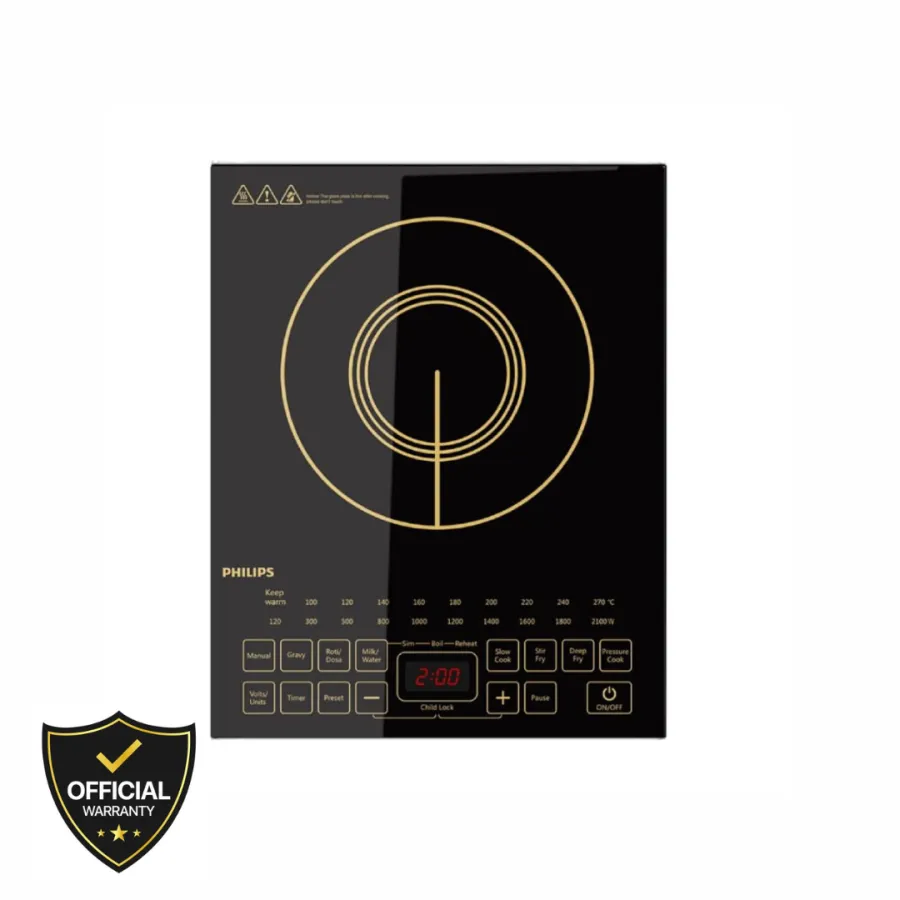 Philips 2100W Cooktop Induction Cooker (HD4938)