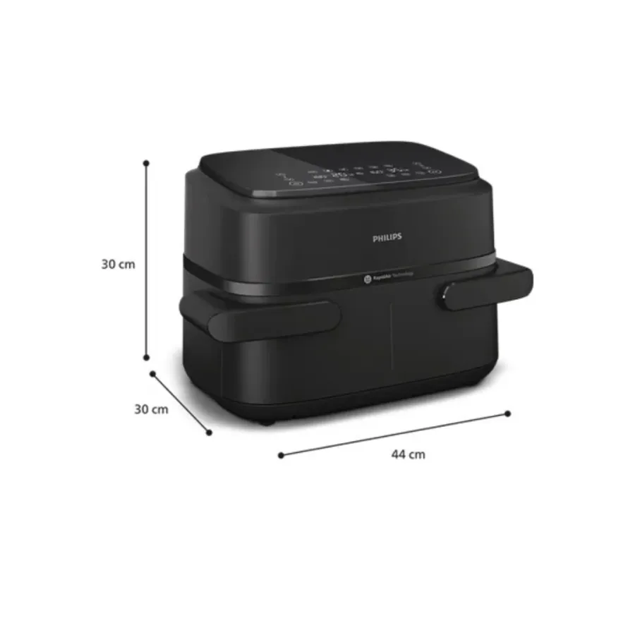 Philips 7.1 Liter Dual Basket Air Fryer (NA150/09)