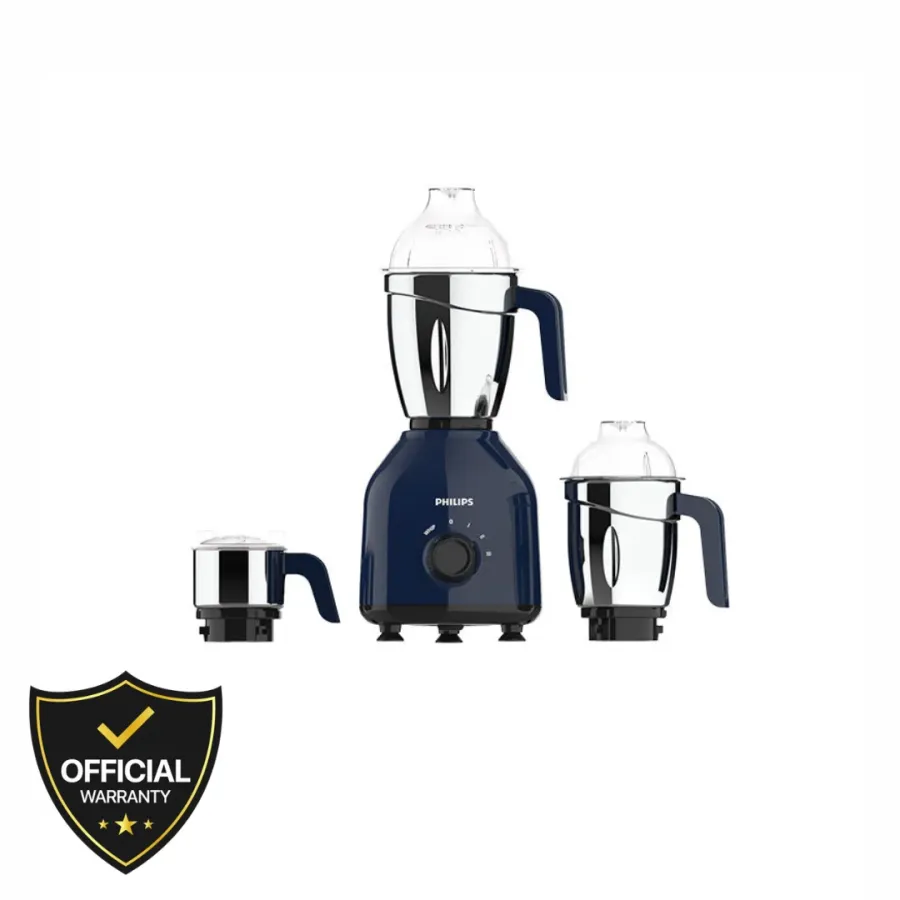 Philips HL7757/01 750W 3 Jar Mixer Grinder (Blue)