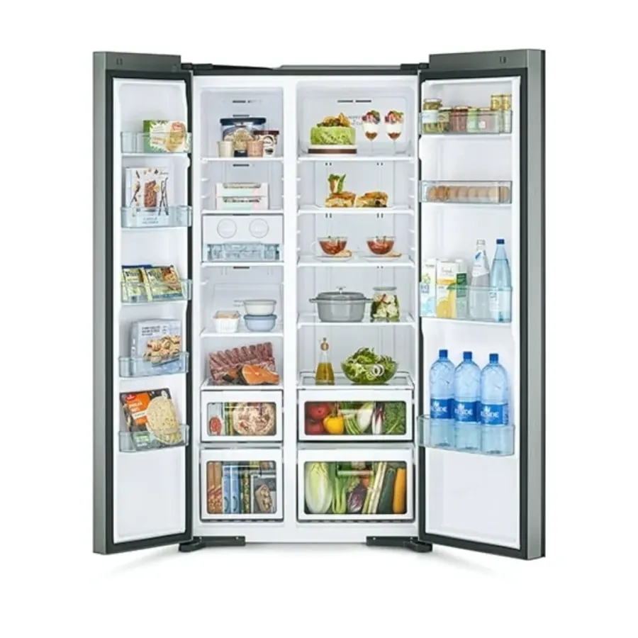 Hitachi 641 Liters Side By Side No Frost Refrigerator (RS800PB0-KD-GBK)