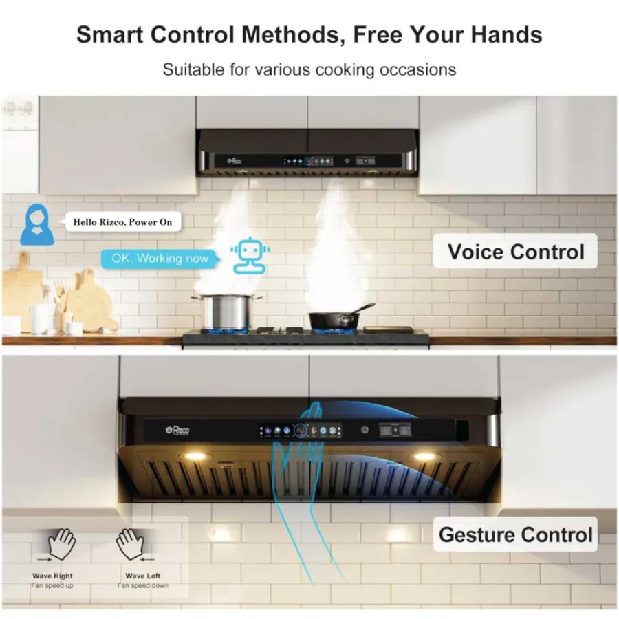 Rizco 30 Inch Kitchen Hood (RZ UltraFlow 750)