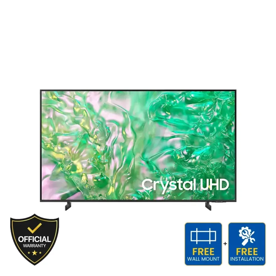 Samsung 55 Inch Class Crystal 4K UHD Smart TV (55DU8000)
