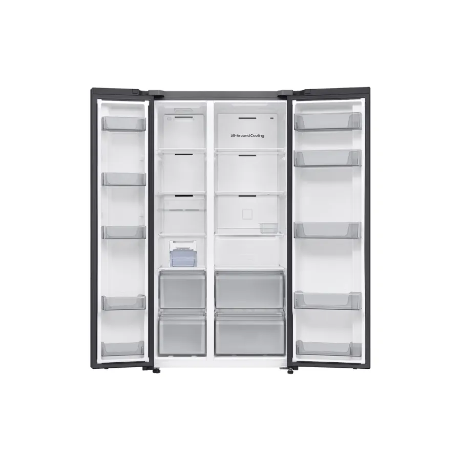 Samsung 680 Liters Inverter Side By Side Refrigerator (RS70F65Q1BLV)