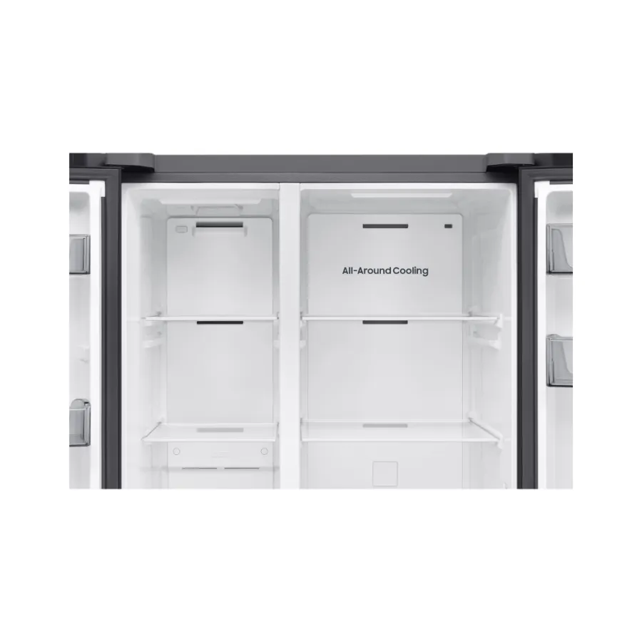 Samsung 680 Liters Inverter Side By Side Refrigerator (RS70F65Q1BLV)