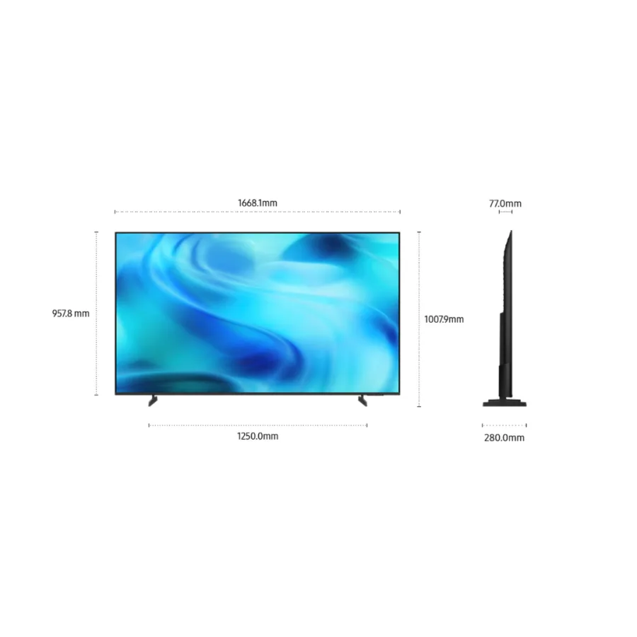Samsung 75 Inch Crystal 4K UHD Smart TV 2026 (75U8500H)