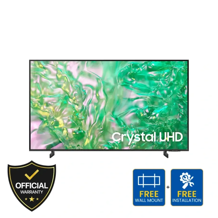 Samsung 75 Inch Crystal 4K UHD Smart TV (75DU8000)