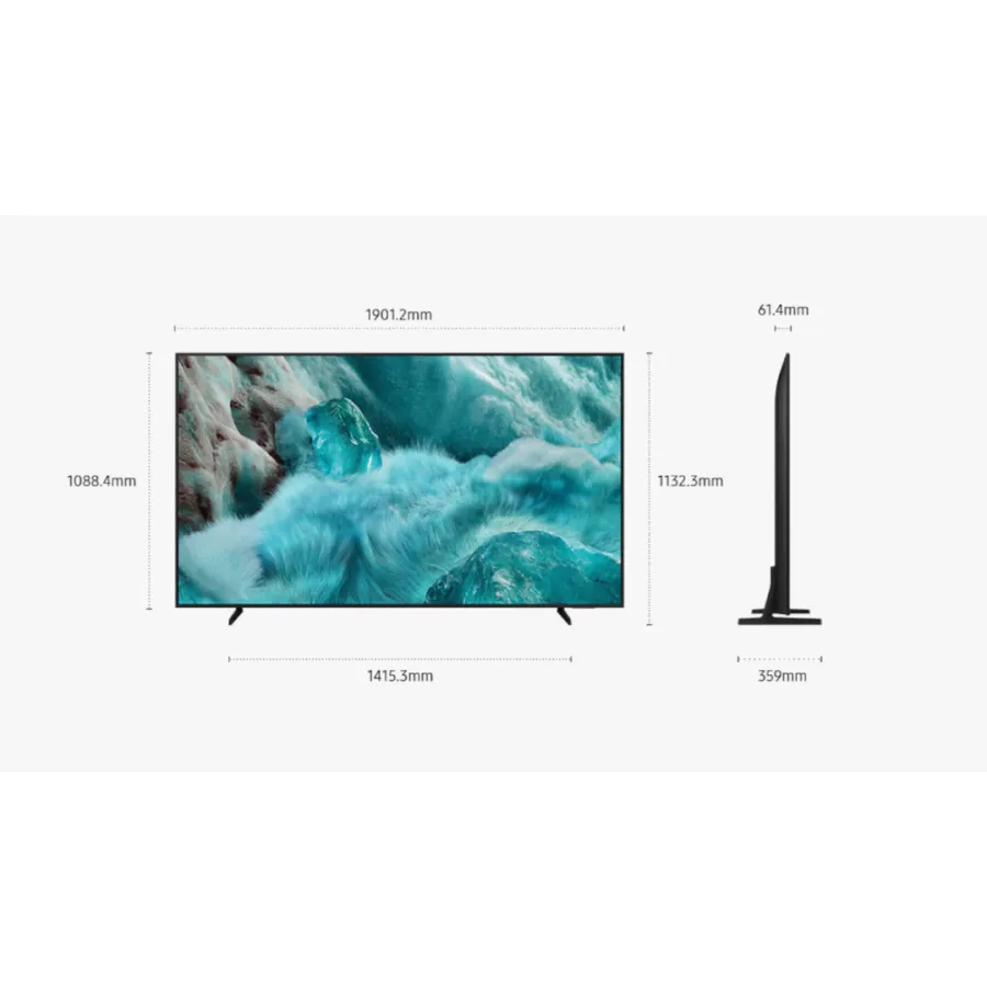 Samsung 85 Inch QLED 4K UHD Vision AI Smart TV (85Q7F )