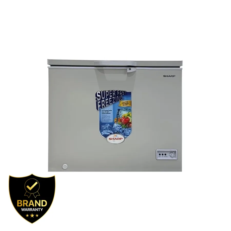 Sharp 190 Liters Chest Freezer Silver (SCF-K250X-SL2)