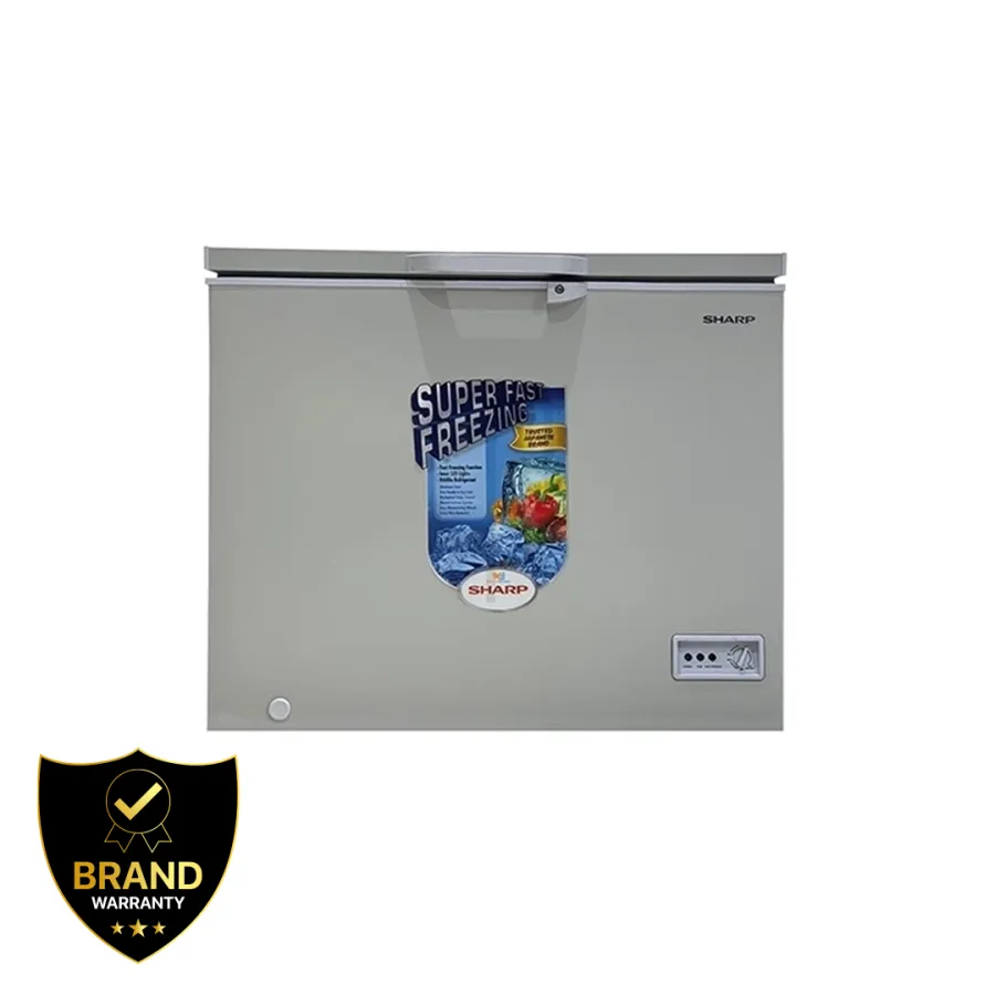 Sharp 230 Liters Chest Freezer Silver (SCF-K320X-SL2)