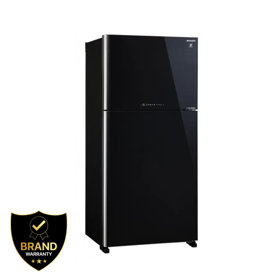 Sharp 600 Liters Glass Door Inverter Refrigerator (SJ-PG60P2-BK)