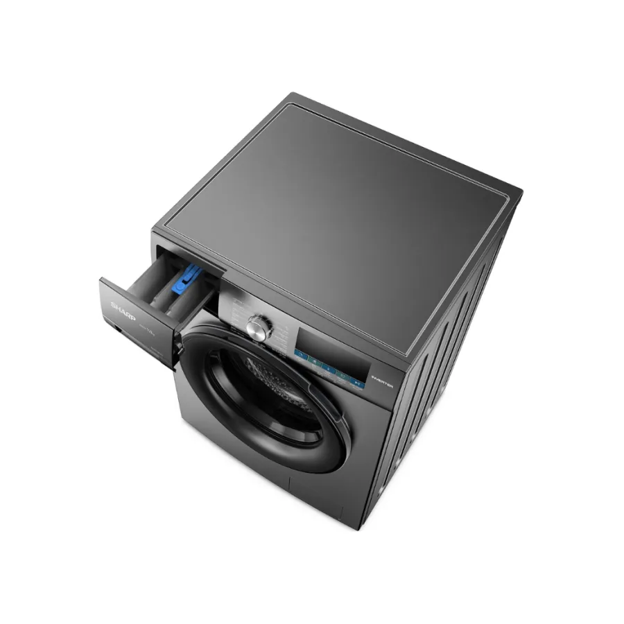 Sharp 9Kg Front Loading Washing Machine (ES-FE912DLZ-S)