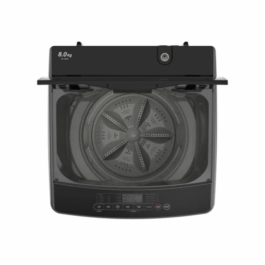 Sharp 8kg Top Loading Washing Machine (ES-G80G)