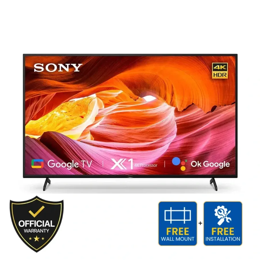 Sony Bravia 43 Inch 4K UHD Smart Google TV (KD-43X75K)