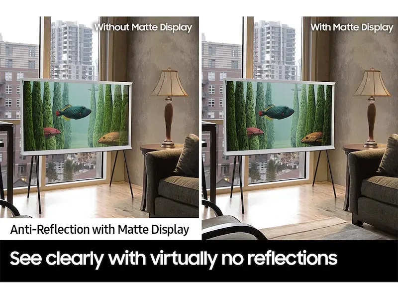 Samsung 50 Inch QLED-The Serif 4K TV (50LS01B)