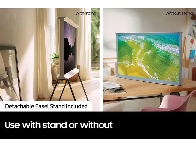 Samsung 50 Inch QLED-The Serif 4K TV (50LS01B)