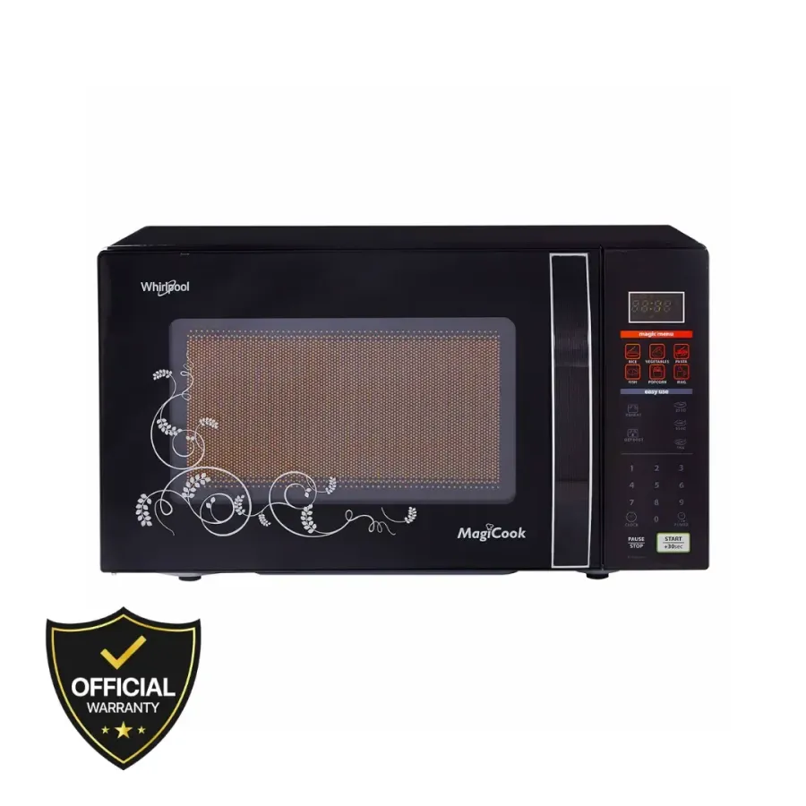 Whirlpool Magicook 20 Liters Classic Black Solo Microwave Oven