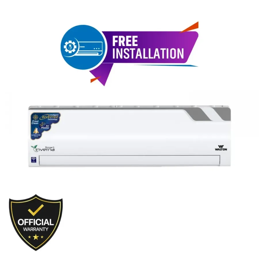 Walton 1.5 Ton Intelligent Inverter AC (WSI-INVERNA (SUPERSAVER)-18H [SMART PLASMA])