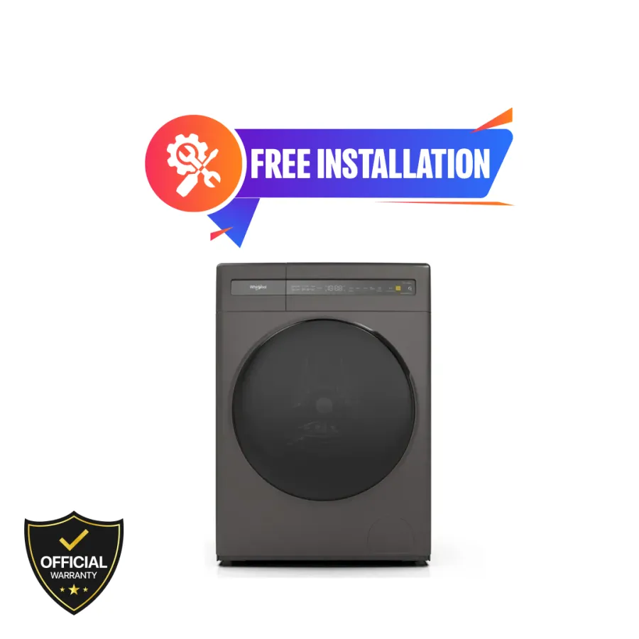 Whirlpool 9kg Front Loading Washing Machine (WFC90604RT-D)