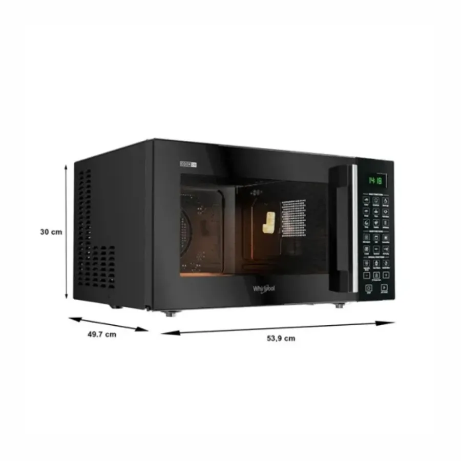 Whirlpool Magicook Pro 31CES 29L Convection Microwave Oven (Air-Fryer with Baking Plate & Rotisserie)